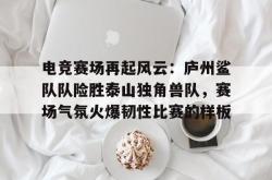 开云网页登录 -电竞赛场再起风云：庐州鲨队队险胜泰山独角兽队，赛场气氛火爆韧性比赛的样板的简单介绍